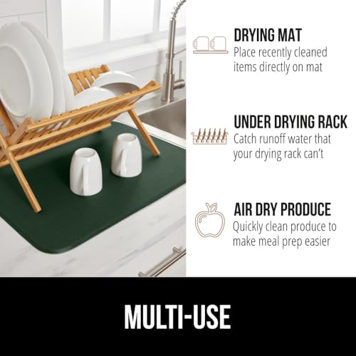 Ultra Absorbent Microfiber Dish Drying Mat