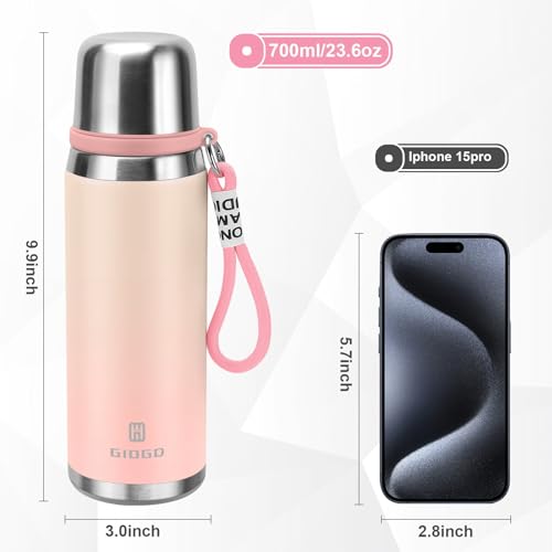 Stainless Steel thermo Bottles with cup 700ml