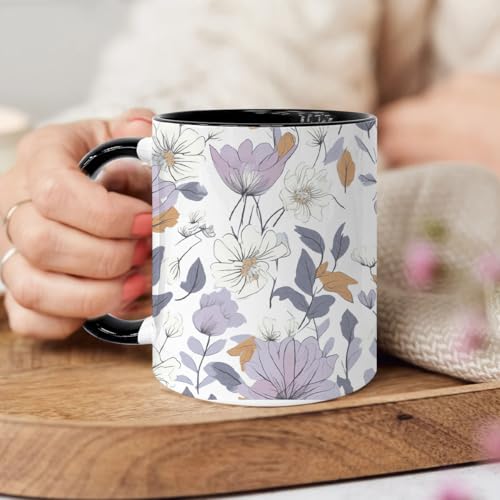 Vintage Flower Coffee Mug