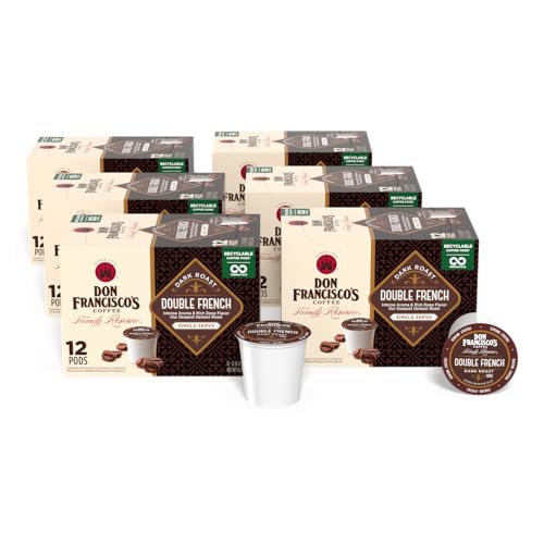 Double French Roast Coffee Pods (72 Count)