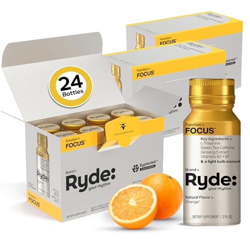 RYDE Focus Energy Shot (48 Fl Oz)