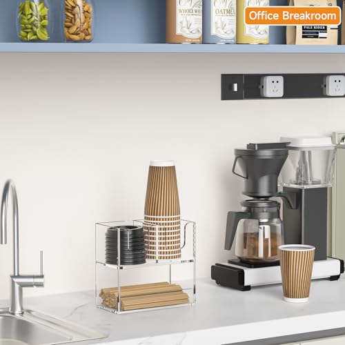 3 Compartment Cup Holder for Countertop