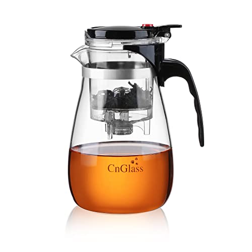 Glass Teapot with Removable Infuser