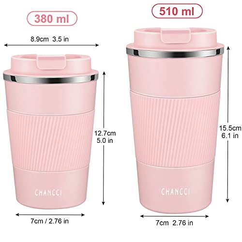 Travel Coffee Mug Spill Proof Leakproof 16 oz Insulated Coffee Mug with Screw Lid