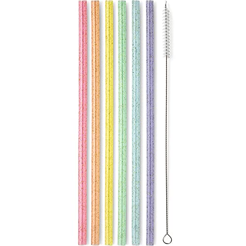 Reusable Straw Set with Cleaning Brush