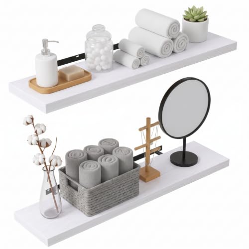 Floating Wall Shelves (2 Count)