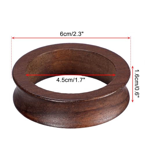 Pack of 3 Wooden Sphere Holder Display Stand for Crystal Sport Ball (3 Count)