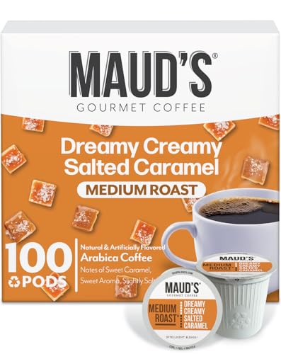 Salted Caramel Flavored Coffee Pods (100 Count)