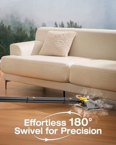 10-in-1 Steam Mop, Detachable Handheld Steam Cleaner for Multi-Surface