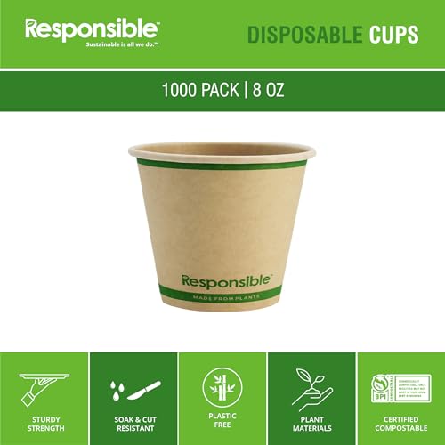 8 oz Paper Hot Cups (8 Count)