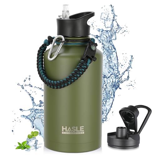 Half Gallon Insulated Water Bottles 64 oz