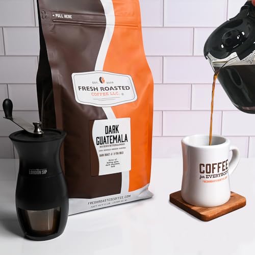Dark Guatemala Huehuetenango Whole Bean Coffee (80 Ounce)