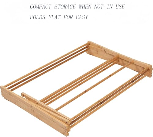 Collapsible Bamboo Drying Rack