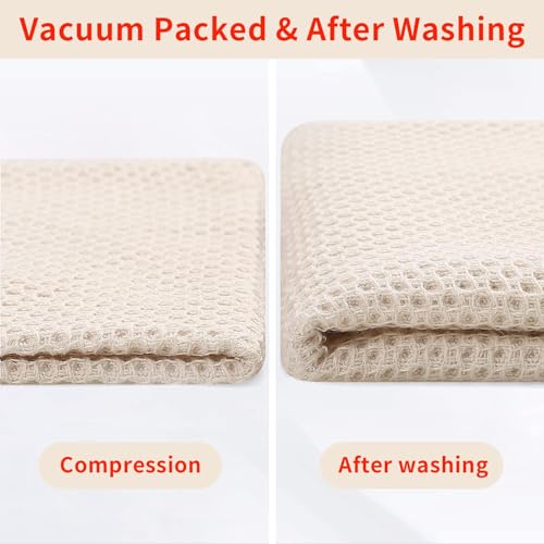 100% Cotton Waffle Weave Kitchen Dish Towels 12 (12 Count)