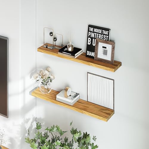 36'' Wood Floating Shelves for Wall (2 Count)