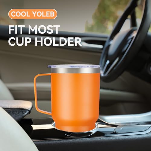 30 oz Stainless Steel Tumblers Bulk with Handle and Lid (4 Count)