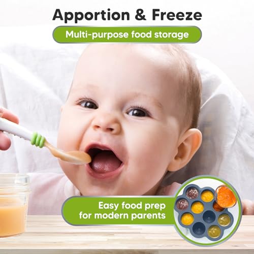 Silicone Food Freezer Trays with Lid