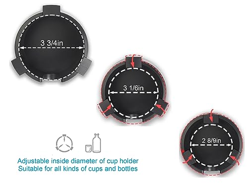 Horizontal Mounting Magnetic Cup Holder