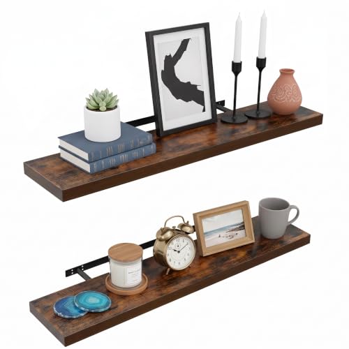 Floating Wall Shelves (2 Count)