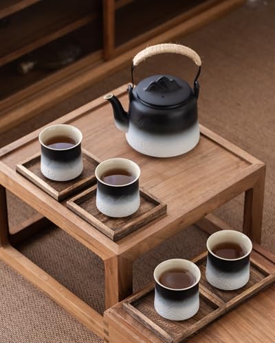 Japanese Tea Set with 4 Cups