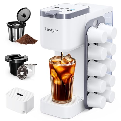 Hot & Iced Coffee Maker with Magnetic K
