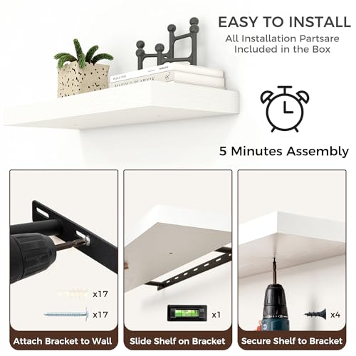 Floating Shelves for Wall