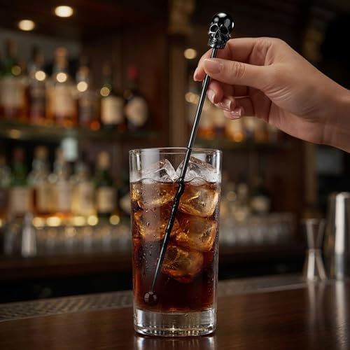 6 Pcs 7.5'' Metal Stir Sticks