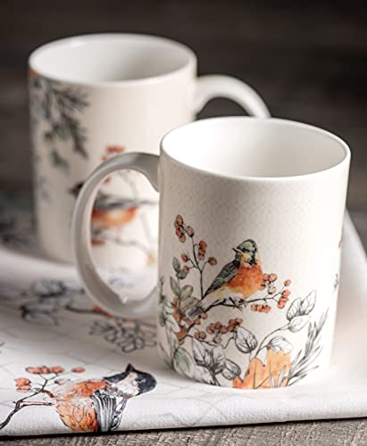 Coffee Mug with Handles Tea Cups (2 Count)