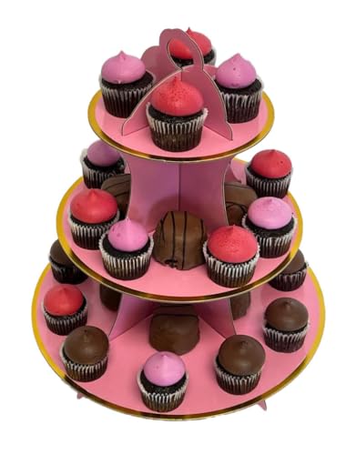 Pink Cupcake Stand
