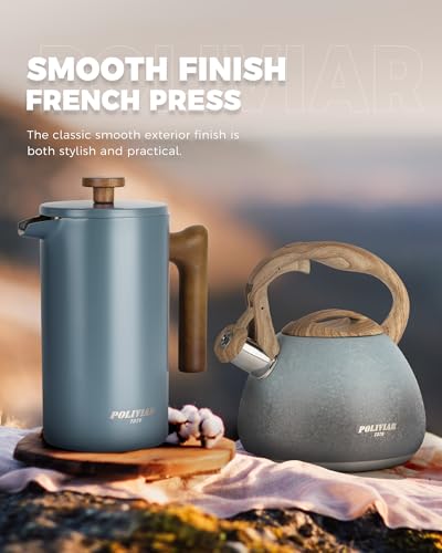 POLIVIAR French Press Coffee Maker