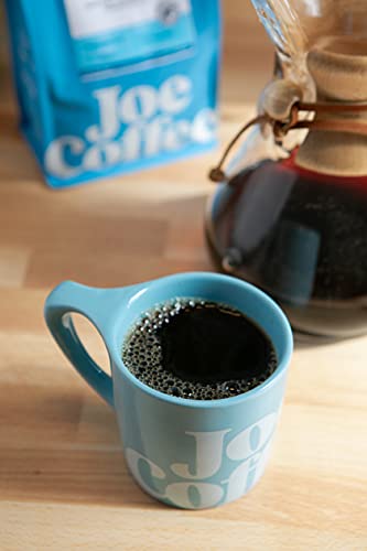 NYC Roaster), Half Moon Half Caffeinated Ground Specialty Coffee, 12 oz Bag, Rainforest Alliance Certified, Kosher, Climate Friendly (12 Ounce)