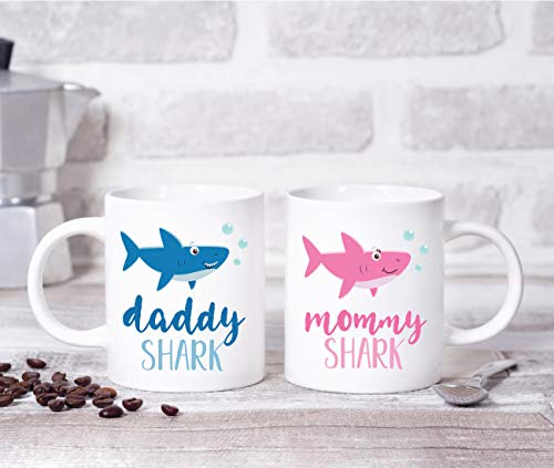 Baby Shark Family 11oz. Coffee Mug Gift Set