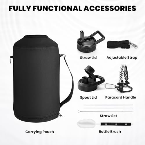One Gallon Water Bottle Insulated 128 oz