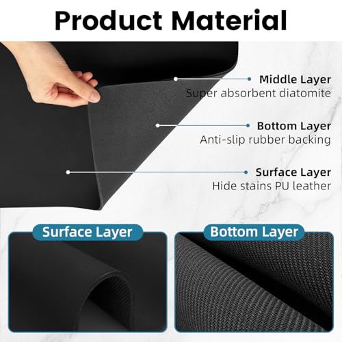 31.5x17 Inch Coffee Mat