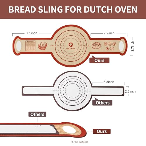 Silicone Sourdough Bread Sling Mat (2 Count)