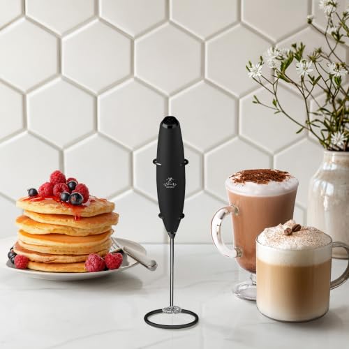 Powerful Milk Frother Wand With Duracell Batteries