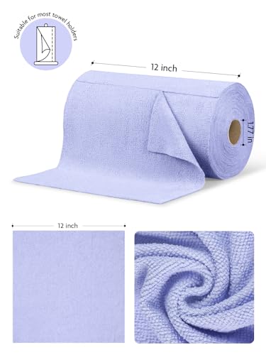 Microfiber Cleaning Cloth Roll (75 Count)