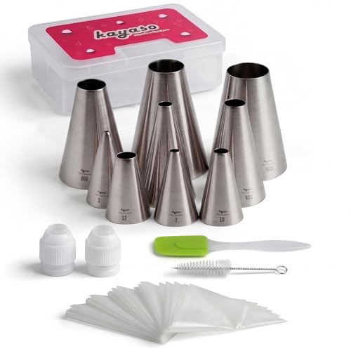 Round Piping Tip Set