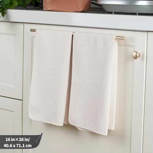 340 GSM Microfiber Waffle Kitchen Dish Tea Towel (12 Count)