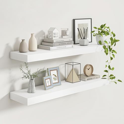 9.3 Inch Deep Floating Shelves (2 Count)