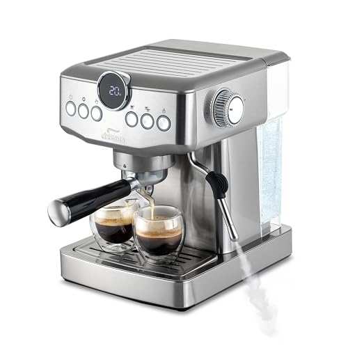 Espresso Machine 20 Bar with Steam Milk Frother
