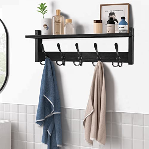 Coat Rack with Shelf