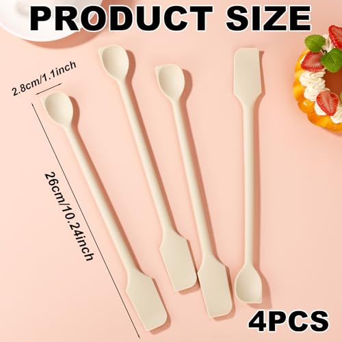 4pcs Mini Spatulas Set (4 Count)
