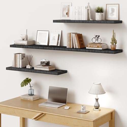 10 Inch Deep Floating Shelves 30x10” Set of 2 (2 Count)