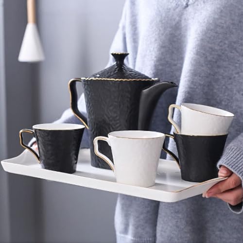 Ceramic Tea and Coffee Set for 4
