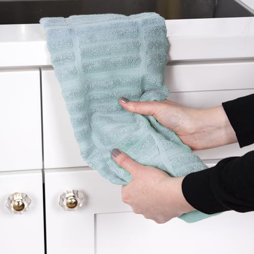 Solid & Coordinate Kitchen Towels (4 Count)