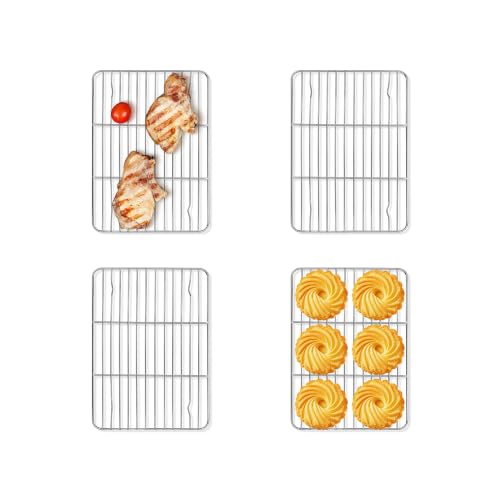 4 PCS Baking Rack for Oven Cooking