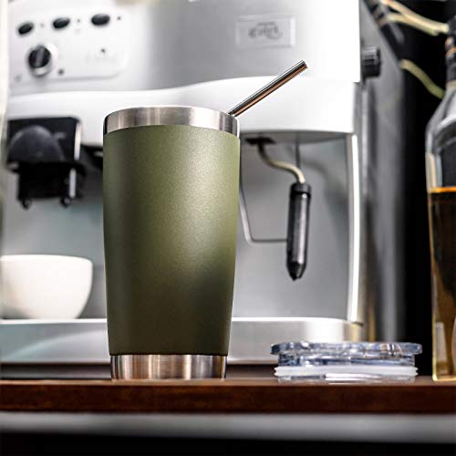 20oz Tumbler Bulk Double Wall Vacuum Insulated Travel Mug (4 Count)