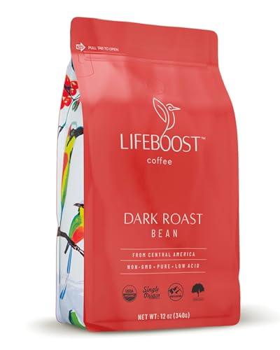 Dark Organic Coffee Beans (12 Ounce)