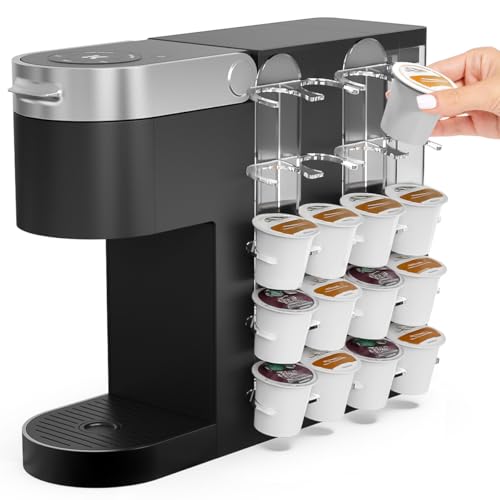 K Cup Pod Holder Acrylic Coffee Capsule Storage (2 Count)